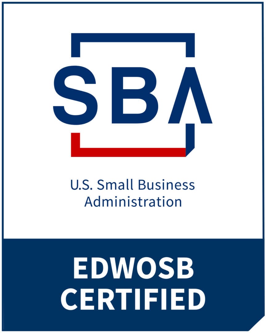 SBA EDWOSB Certified logo.