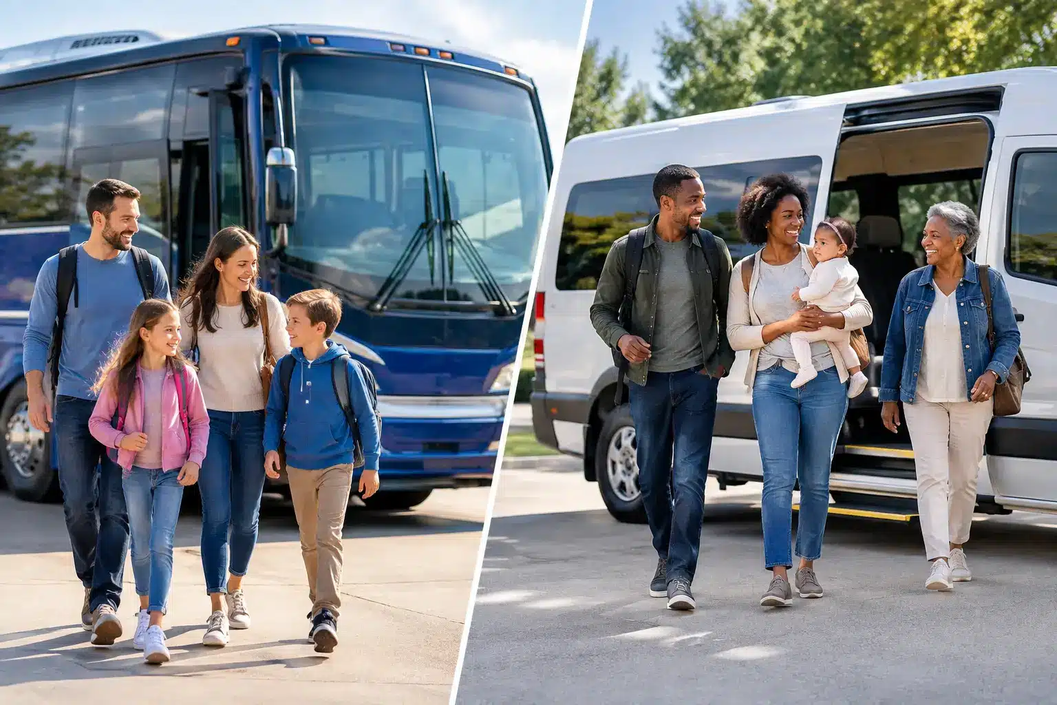 Motor Coach Versus Shuttle: Which Fits Your Group?